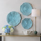 Ocean Gems Wall Decor, Blue, S/3