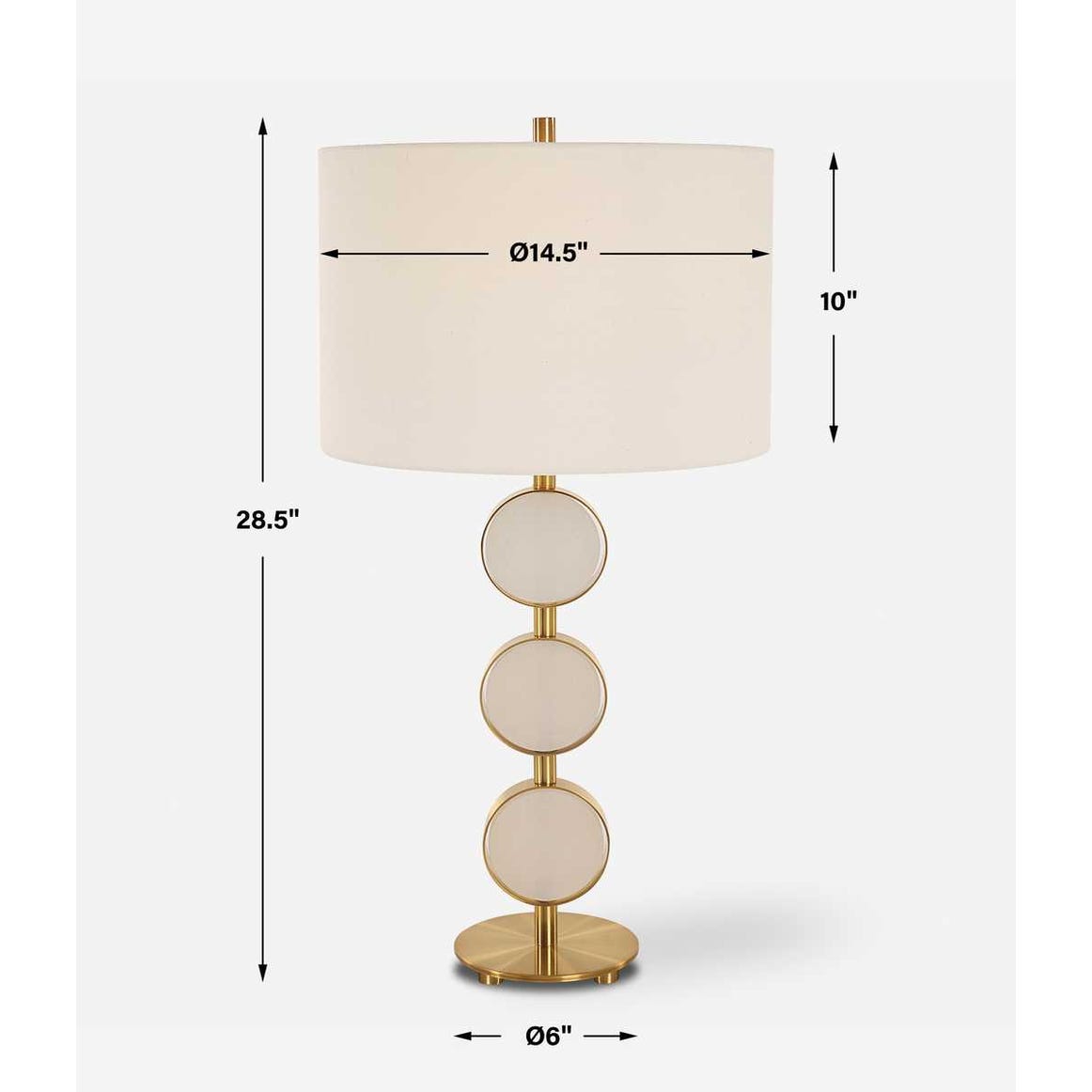 Three Rings Table Lamp