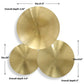 Cymbalic Metal Wall Decor, S/3