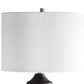 Uplift Table Lamp, Black