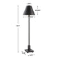Pilot Buffet Lamp, Black