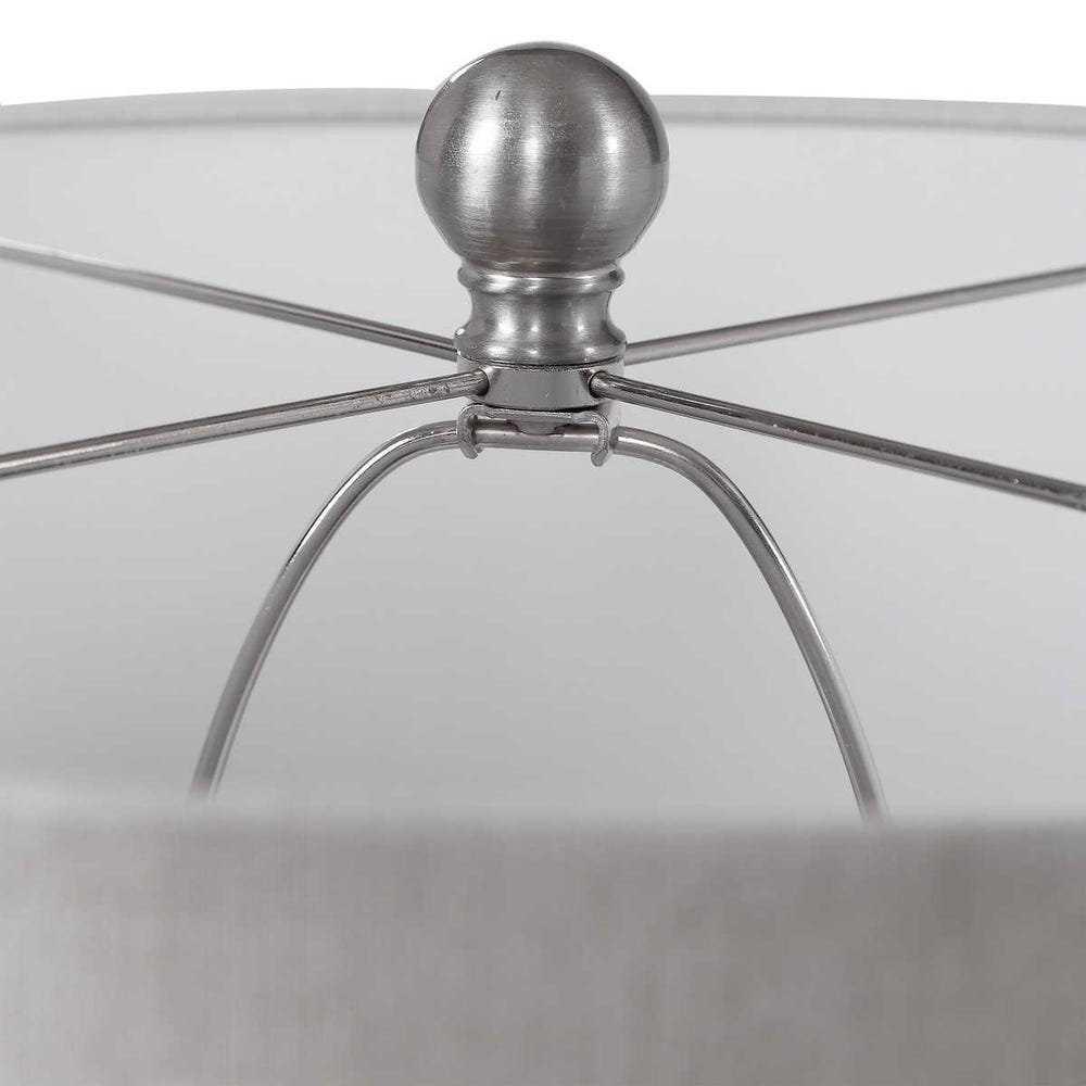 Felipe Table Lamp, Light Gray