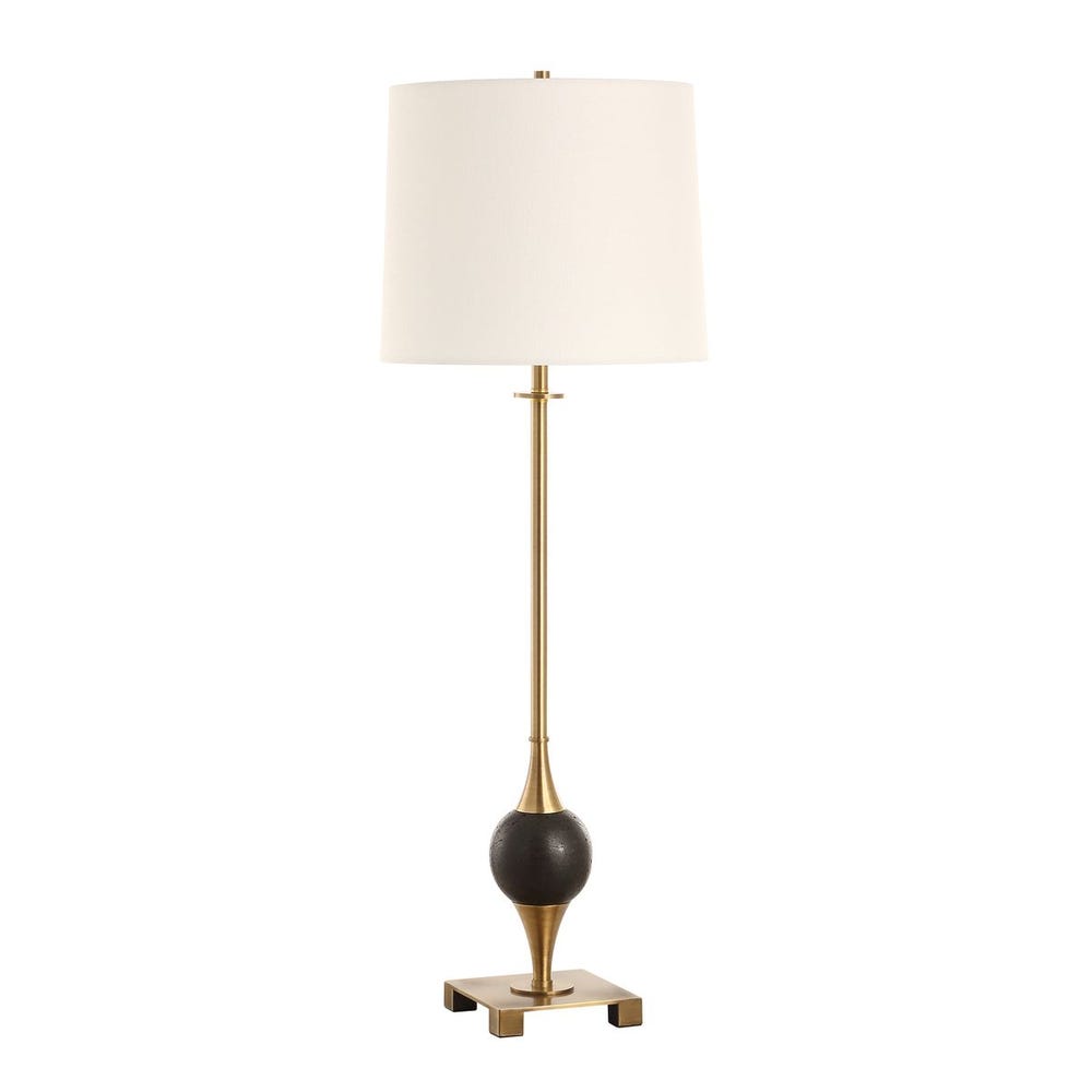 Dempsey Buffet Lamp, Brass
