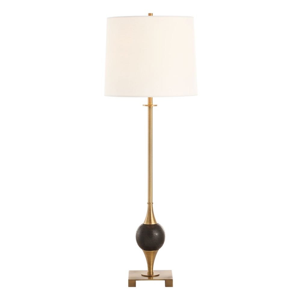Dempsey Buffet Lamp, Brass