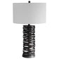 Alita Rust Black Table Lamp