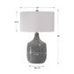 Felipe Table Lamp, Dark Gray