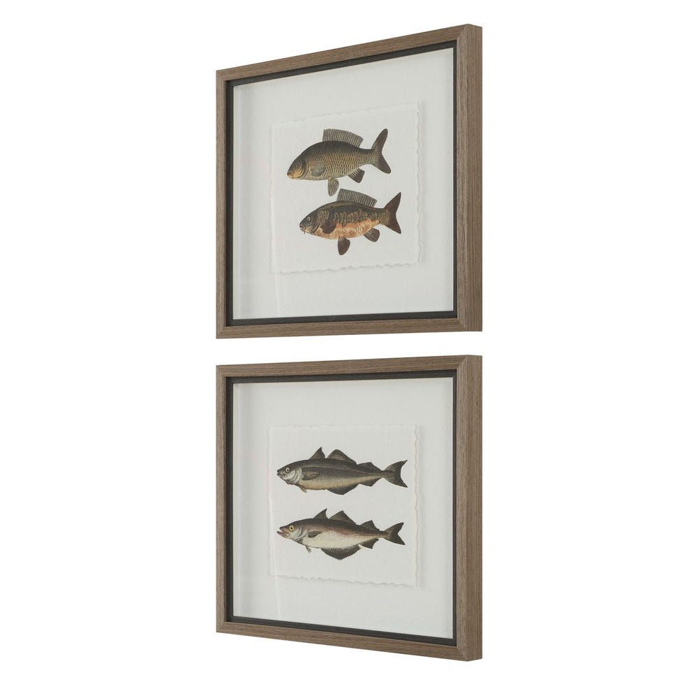 The Catch Framed Prints, S/2