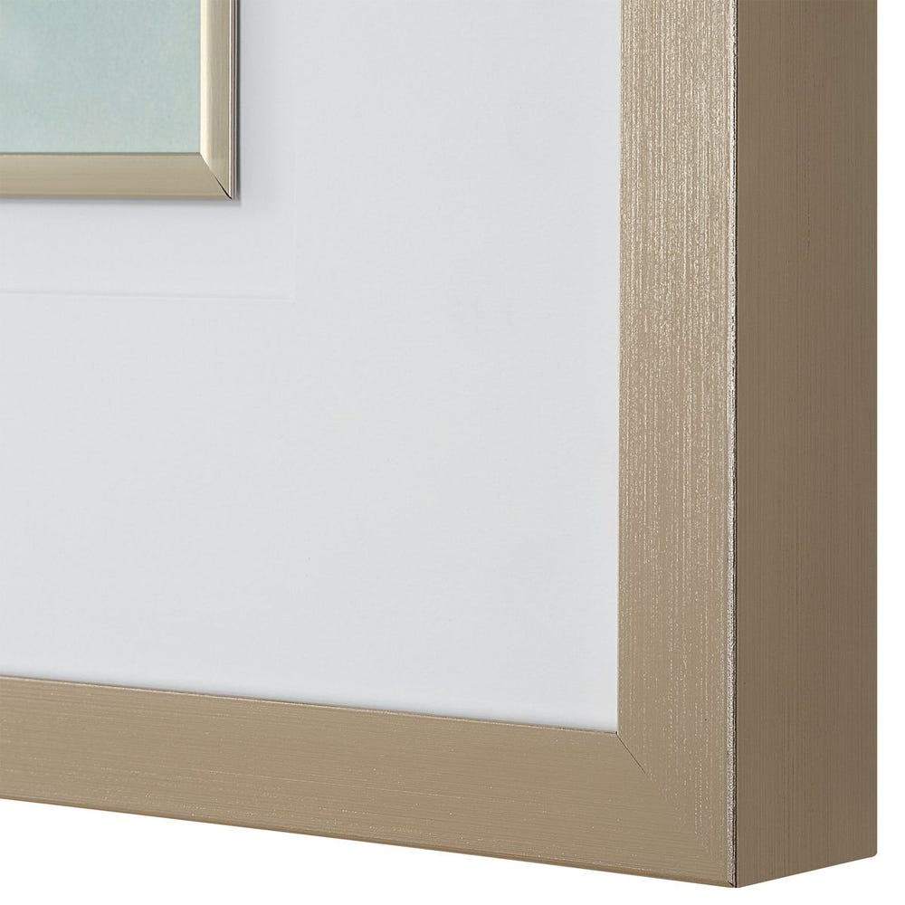 Soft Sage Framed Prints, S/2