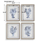 Shibori Coral Framed Prints, S/4