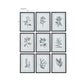 Farmhouse Florals Framed Prints, S/9 3 Cartons