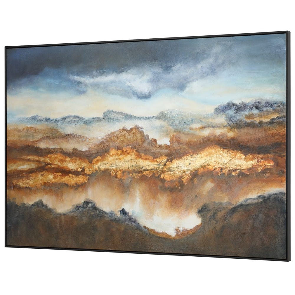 Valley Of Light Hand Painted Canvas