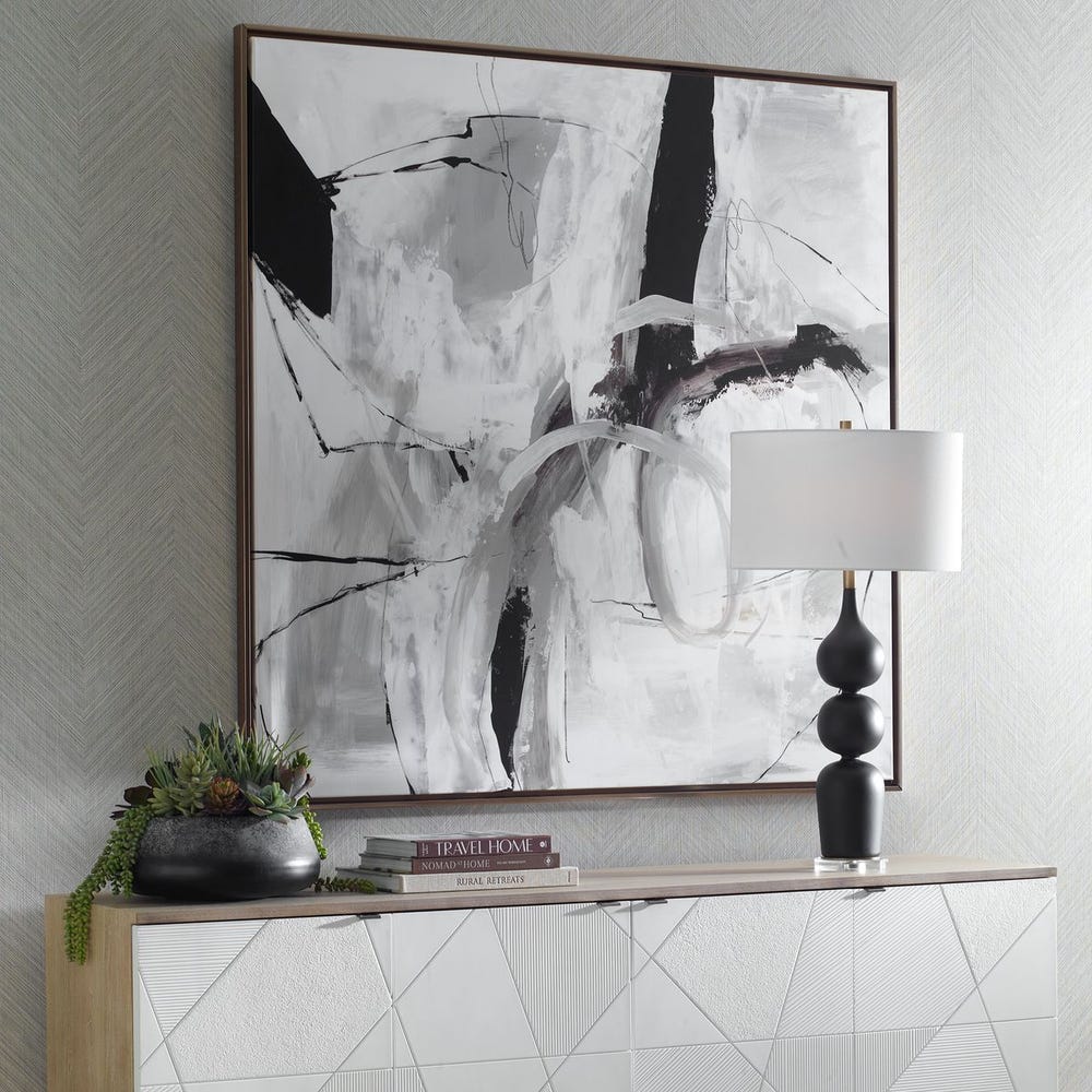 Looping Eternity Framed Canvas