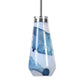 Windswept Blue & White, 1 Lt Mini Pendant