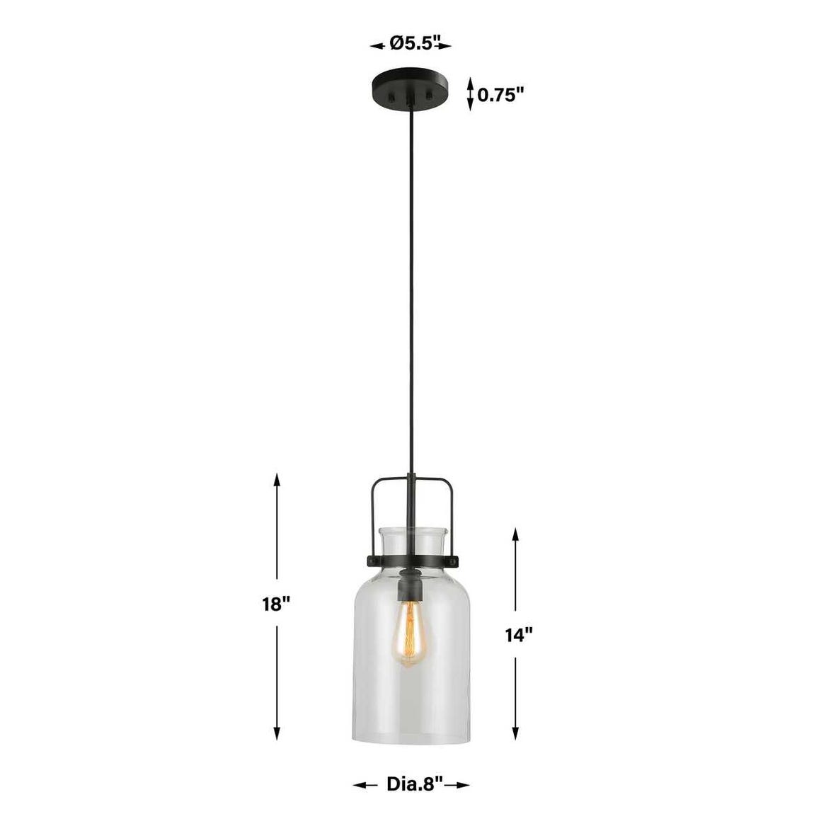 Lansing, 1 Lt Mini Pendant