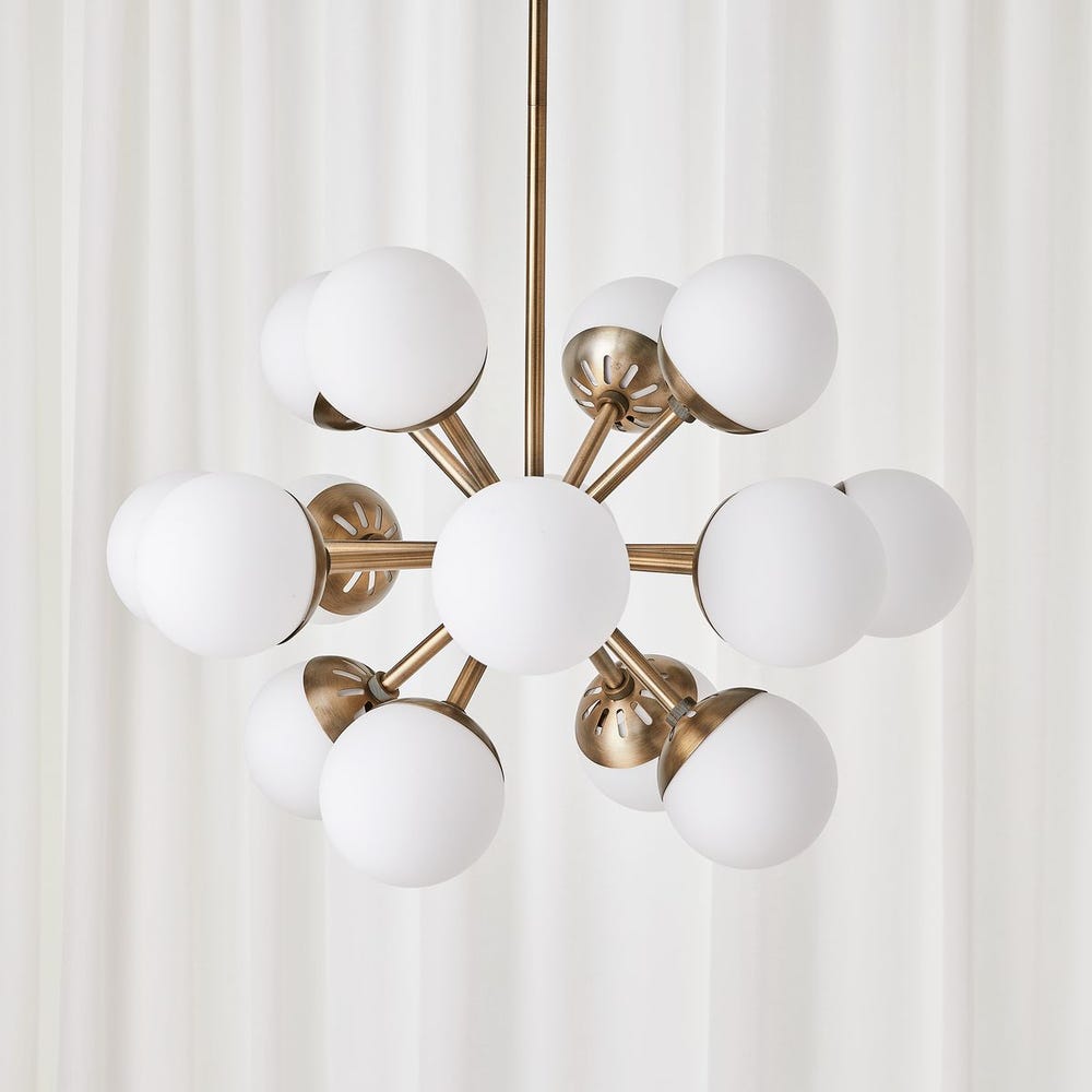 Droplet, 16 Lt Chandelier