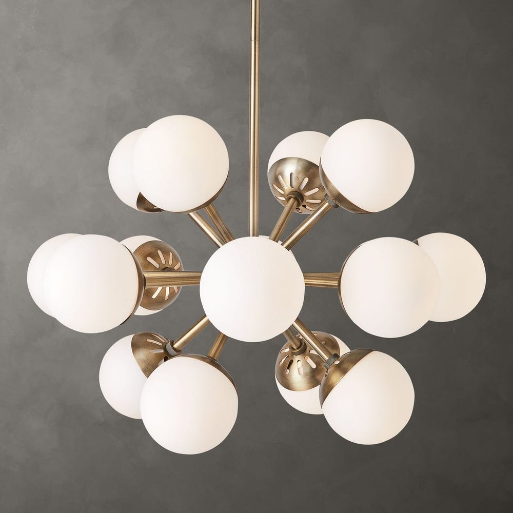 Droplet, 16 Lt Chandelier