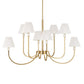 Poppins, 8 Lt Chandelier