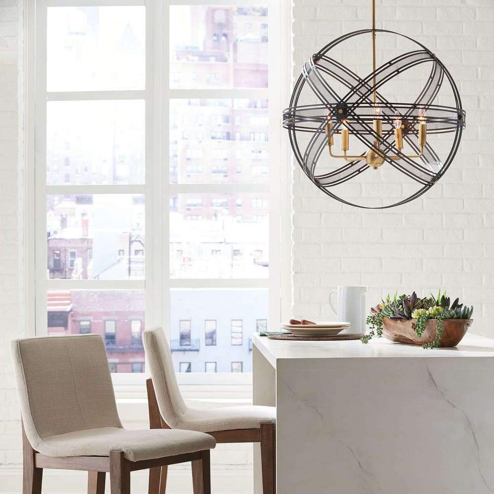 Spherical, 5 Lt Pendant