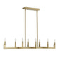 Cordoba, 8 Lt Linear Chandelier