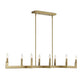 Cordoba, 8 Lt Linear Chandelier