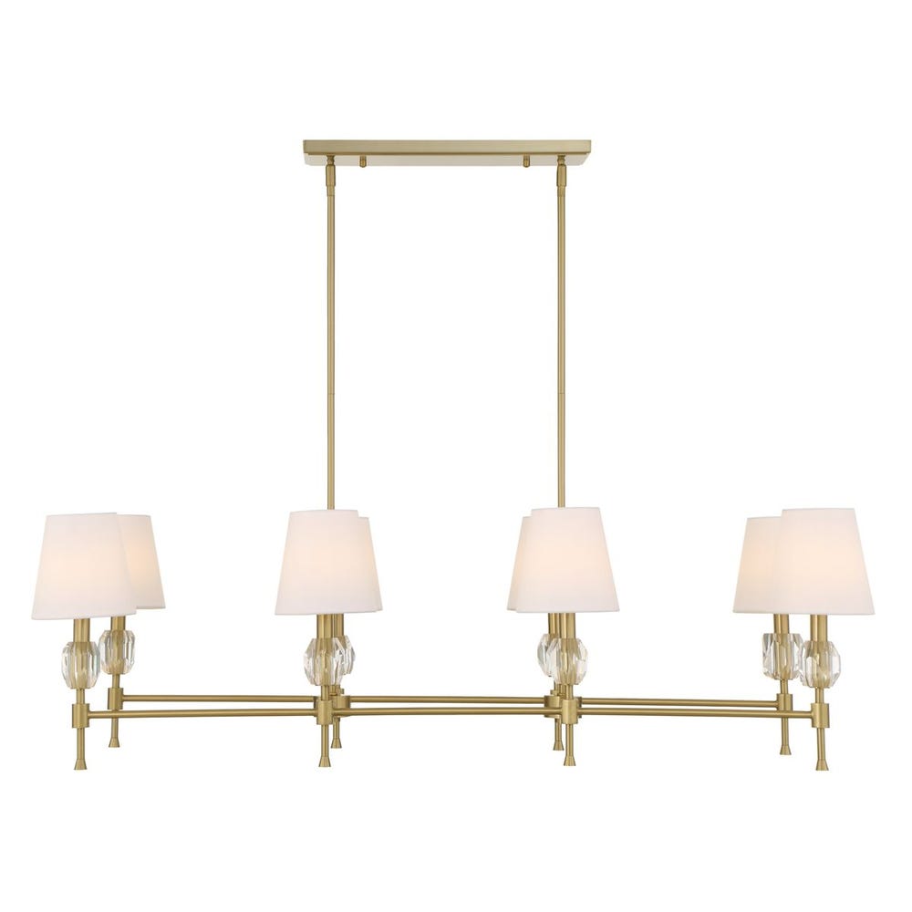 Arques 8 Lt Linear Chandelier