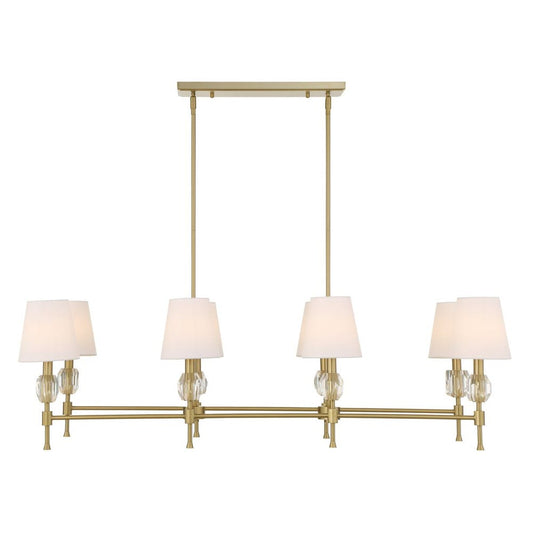 Arques 8 Lt Linear Chandelier