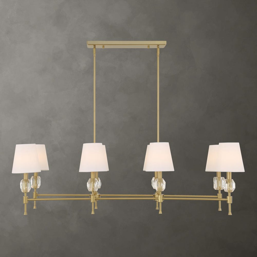 Arques 8 Lt Linear Chandelier