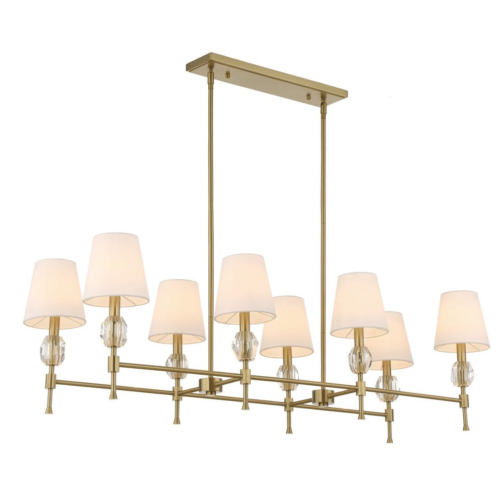 Arques 8 Lt Linear Chandelier
