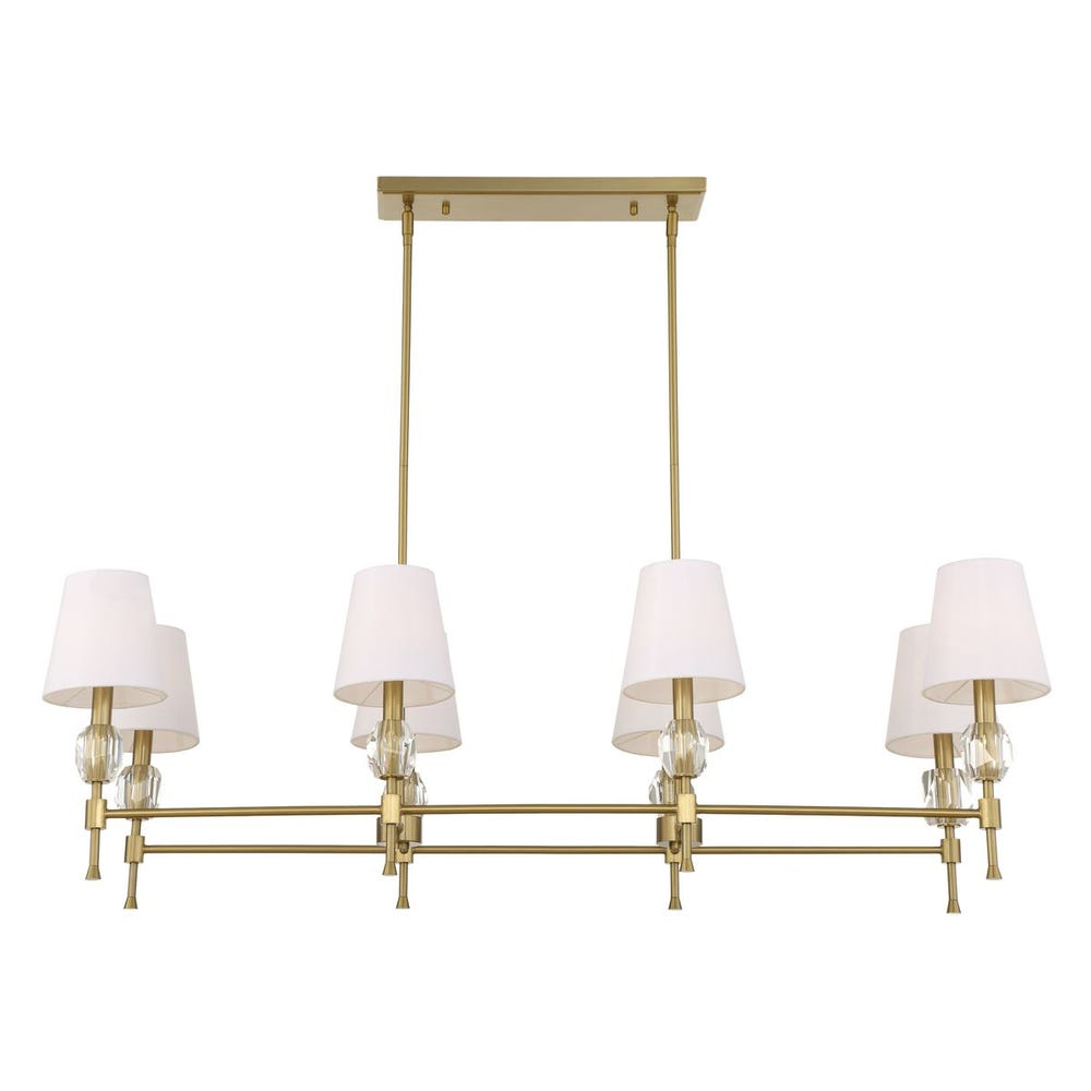 Arques 8 Lt Linear Chandelier