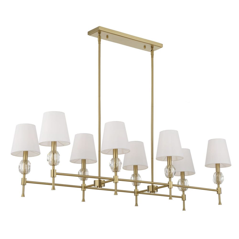 Arques 8 Lt Linear Chandelier
