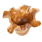 Teak Flow Outdoor Bowl, Natural