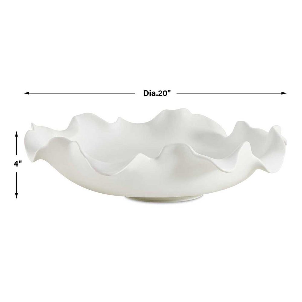 Wave Crest Outdoor Bowl