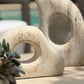 Stone Flow Outdoor Sculptures, S/2