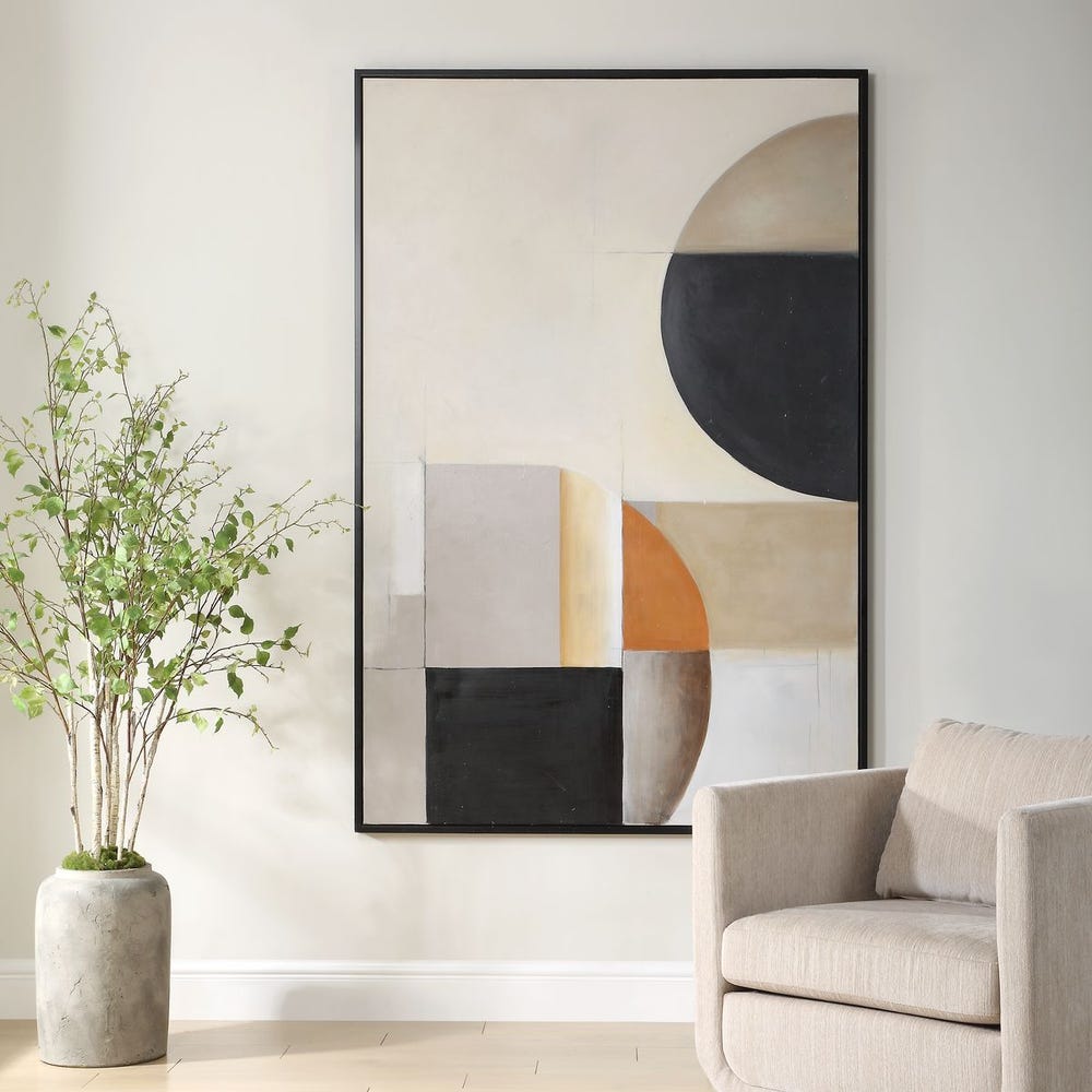 Western Hemisphere Hand Painted Canvas