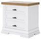 Ashbryn California King Panel Storage Bed with Mirrored Dresser and Nightstand