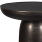 Joppa Indoor-Outdoor Accent Table, Golden Dark Bronze