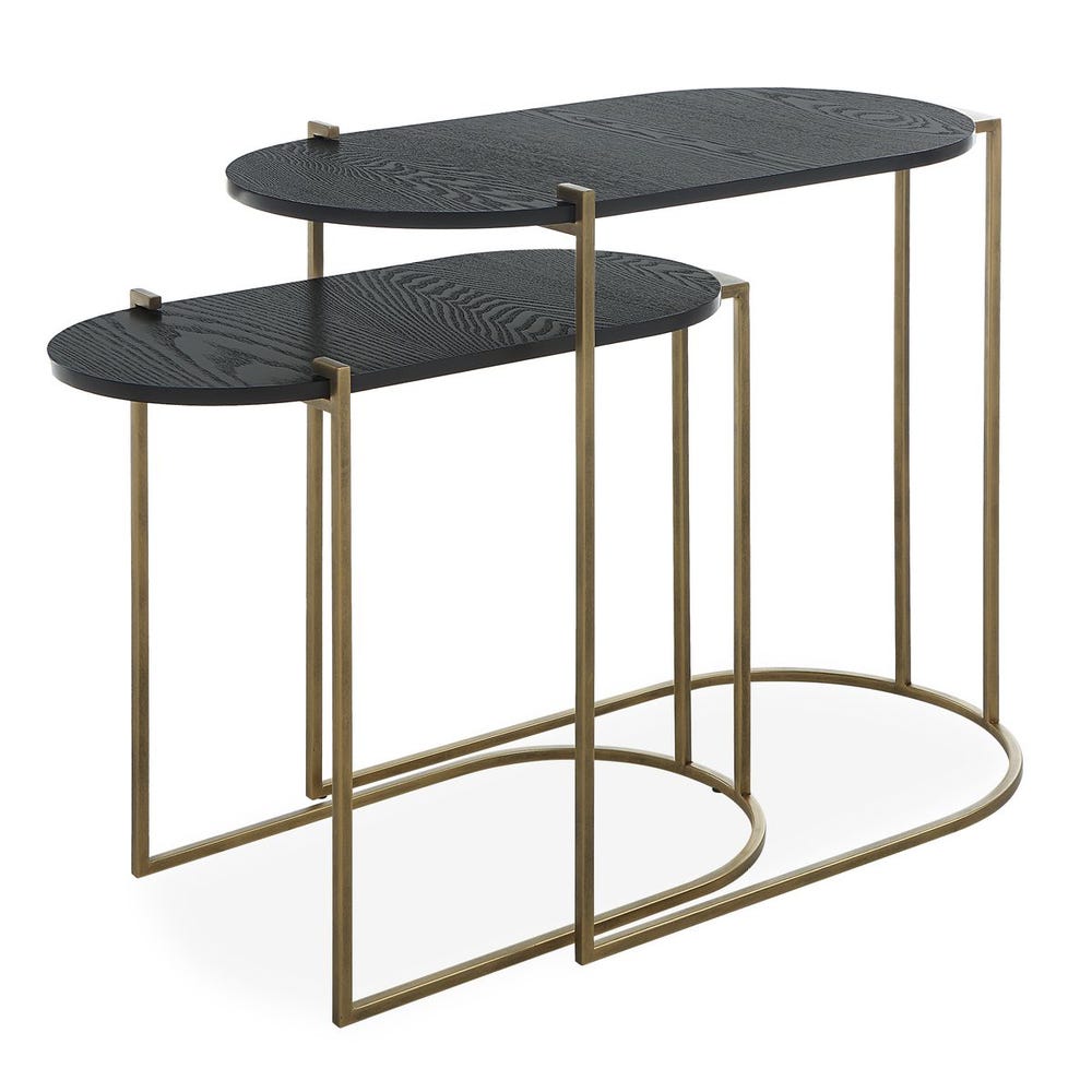 Aztec Nesting Tables, S/2