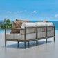 Borneo Outdoor Sofa, Oyster