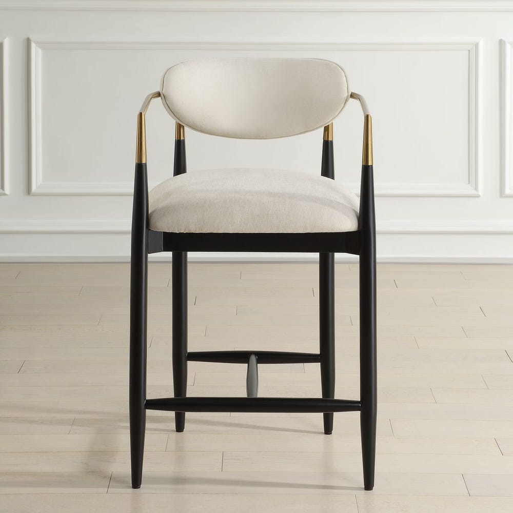 Moxie Counter Stool, Black