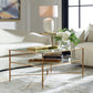 Henzler Coffee Table, Gold