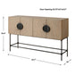 Lunar 4 Door Cabinet