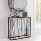 Reed Console Table, 2 CARTONS