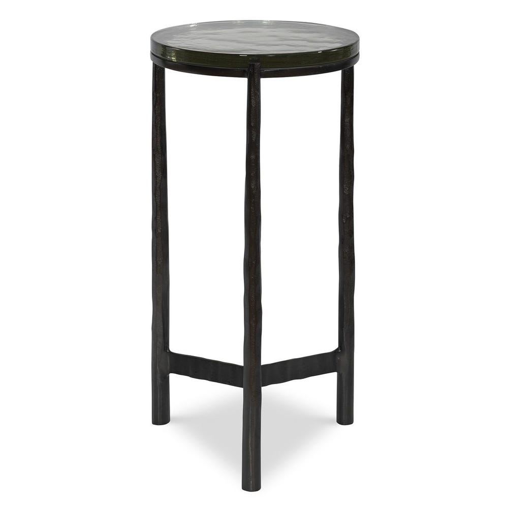 Eternity Indoor-Outdoor Accent Table, Gunmetal