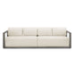 Remsen 4 Seater Outdoor Sofa, Weathered Gray/Oyster