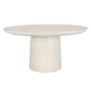 Madrone Indoor-Outdoor Dining Table, Warm White 2 CARTONS