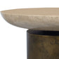 Oslo Indoor-Outdoor Accent Table, Brass, 2 Cartons