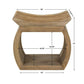 Connor Small Bench, Natural