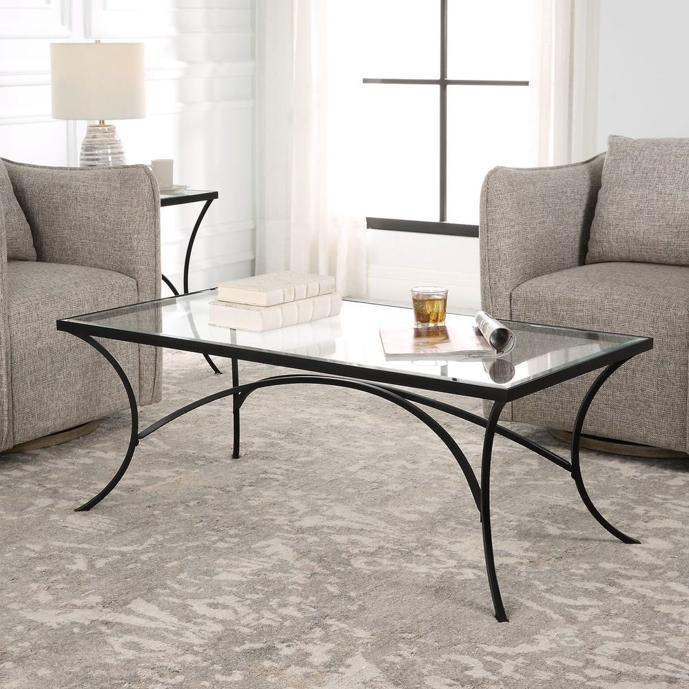 Alayna Coffee Table, Black