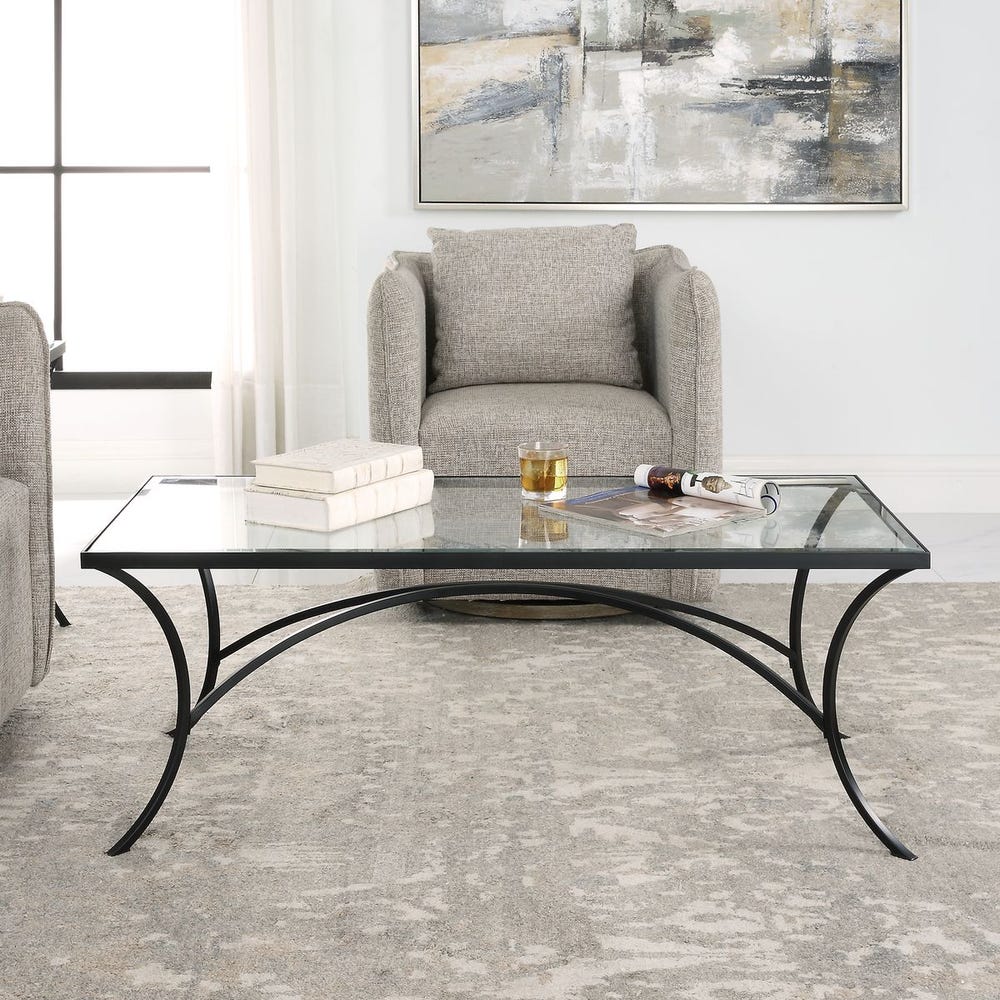 Alayna Coffee Table, Black