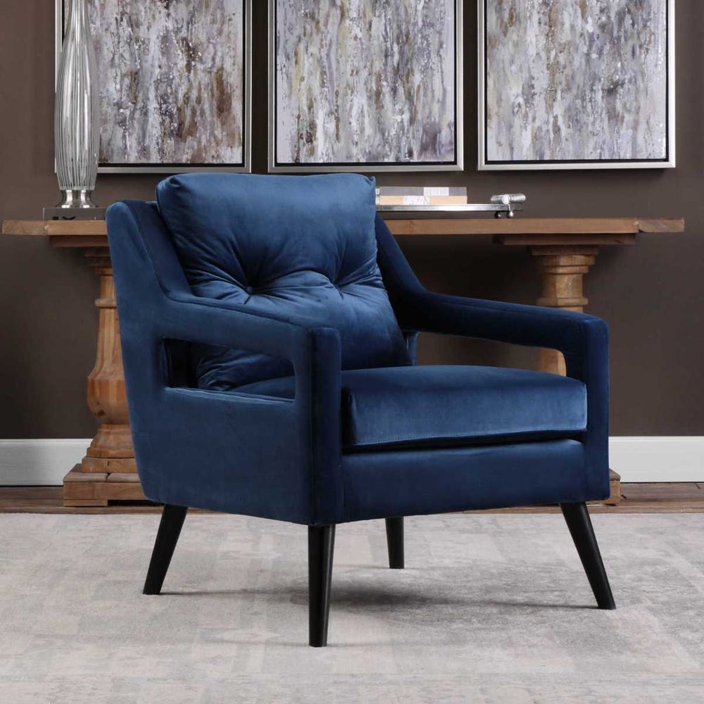 O'Brien Armchair, Blue